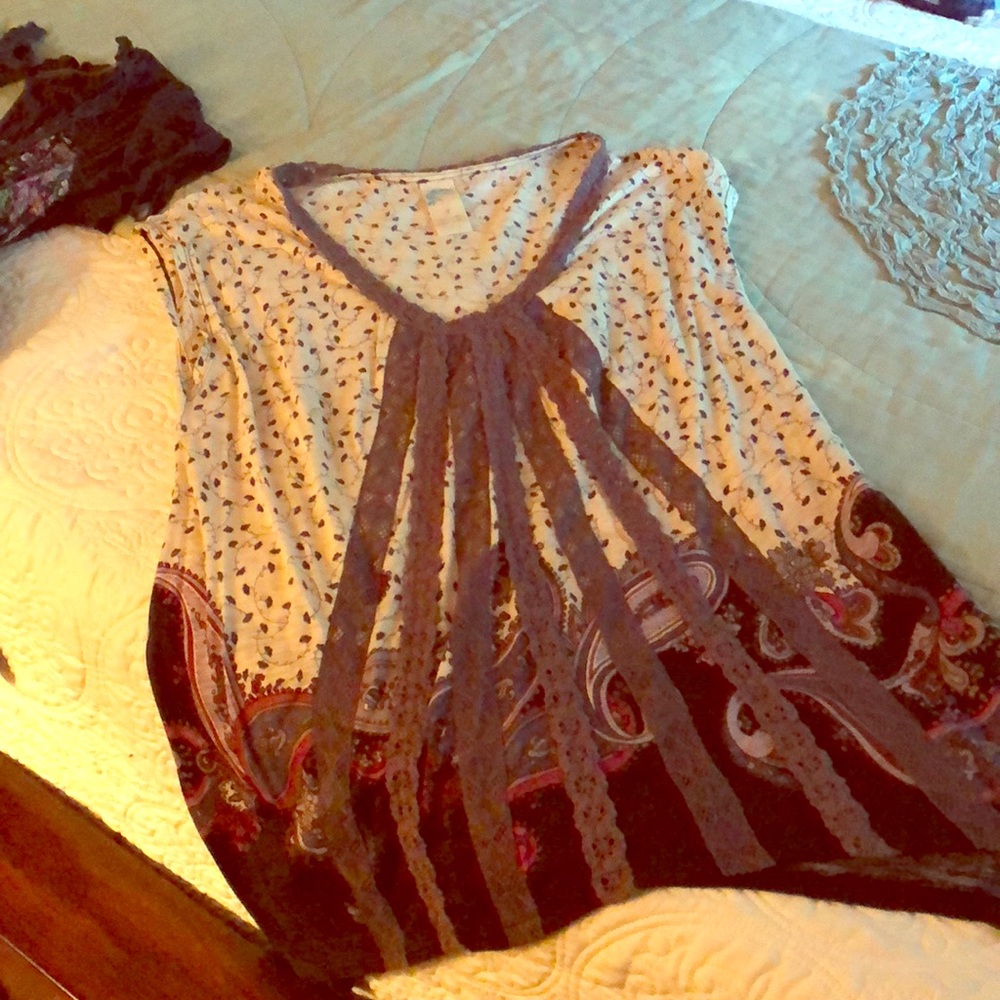 Anthropology Delta shirt